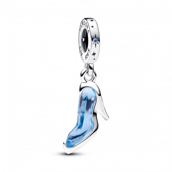Pandora  - Disney Hamupipőke üvegcipellője függő charm - 793071C01