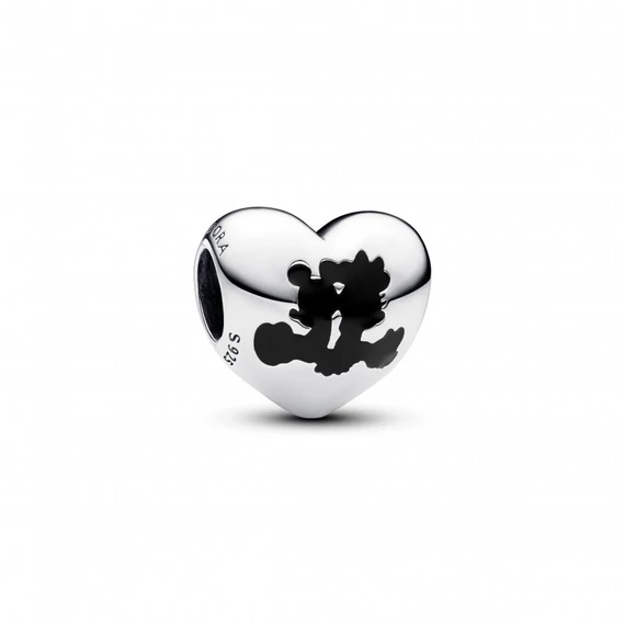 Pandora  - Disney Mickey egér és Minnie egér szív charm - 793092C01