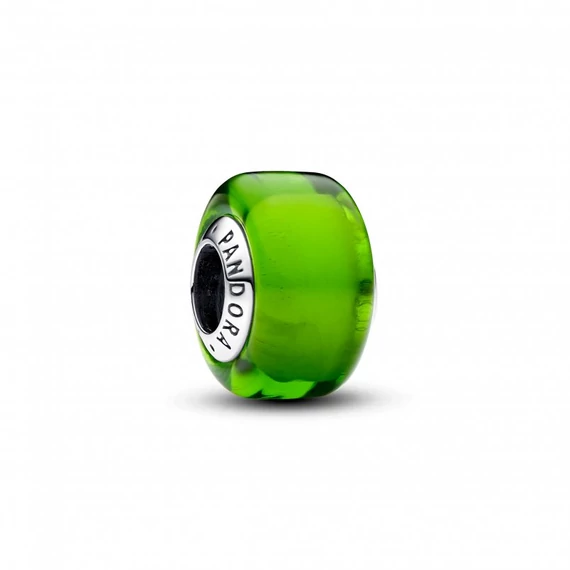 Pandora  - Zöld mini muranói üveg charm - 793106C00