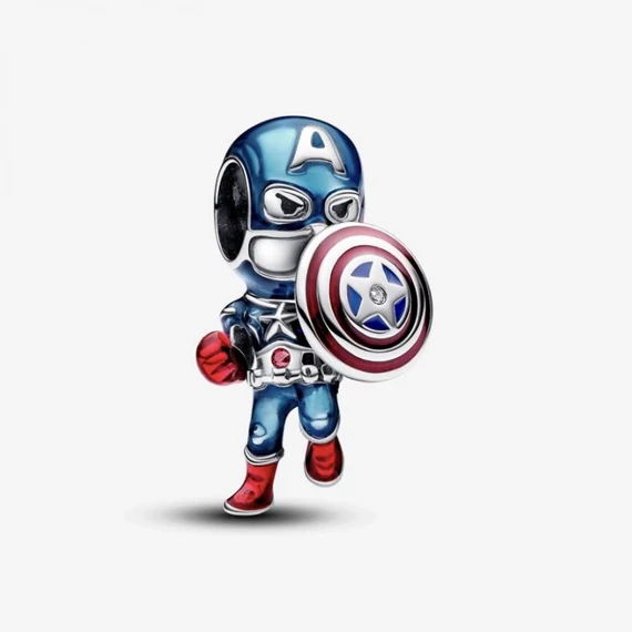 Pandora  - Marvel Bosszúállók Amerika Kapitány charm - 793129C01