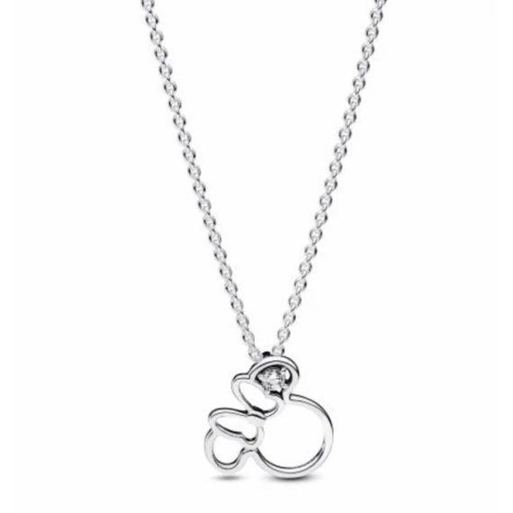 Pandora  - Disney Minnie egér sziluett collier nyaklánc - 393187C01-45