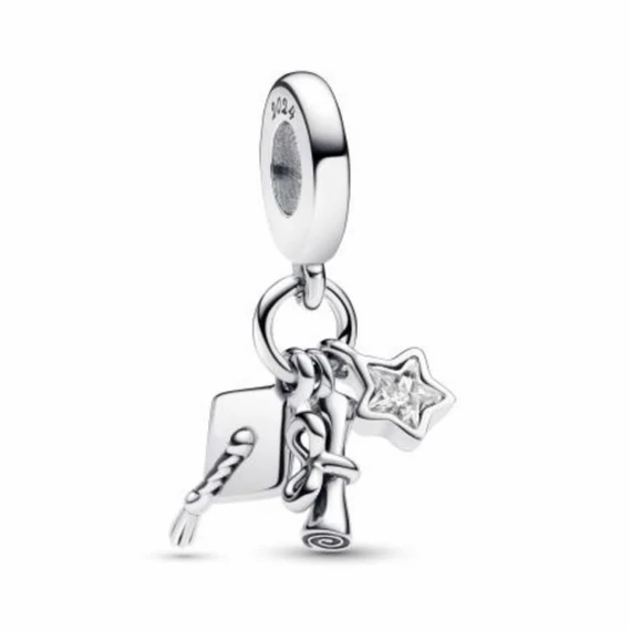 Pandora  - Ballagás/Diplomaosztó 2024 tripla függő charm - 793240C01
