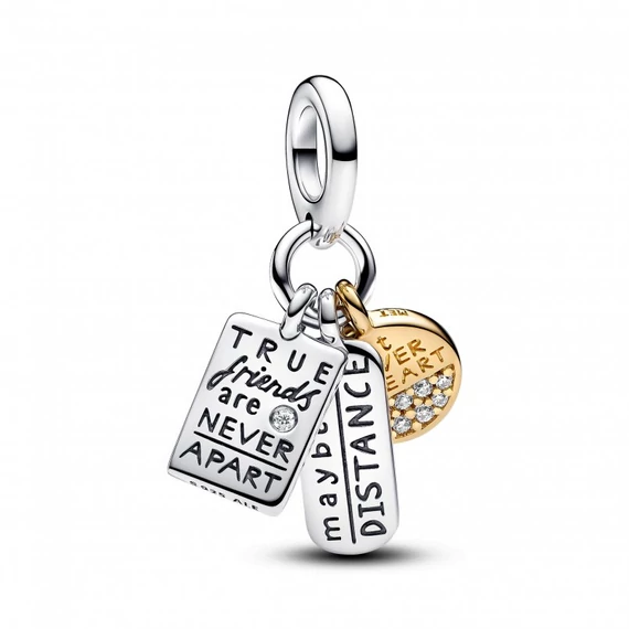 Pandora  - Barátság tripla függő charm - 763436C01