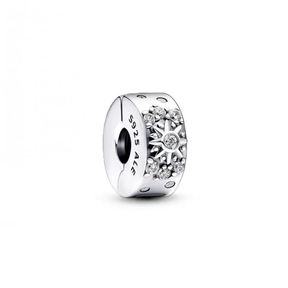 Pandora  - Szikrázó nap és félhold klip charm - 792841C01