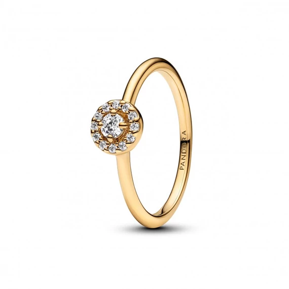 Pandora  - Kerek pavé glória gyűrű - 163554C01-56