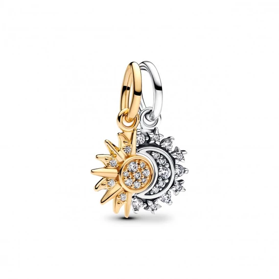 Pandora  - Szétválasztható nap és hold függő charm - 763585C01