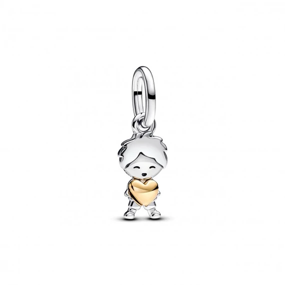 Pandora  - Vidám kisfiú függő charm - 763602C00
