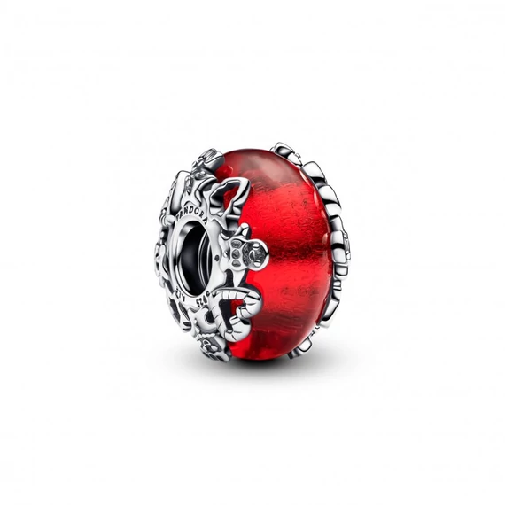 Pandora  - Karácsonyi varázslat muranói üveg charm - 793597C00