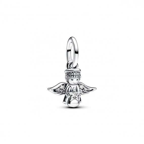 Pandora  - Szikrázó angyal függő charm - 793598C01