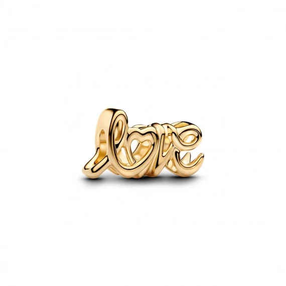 Pandora  - Írott betűs love felirat charm - 763055C00