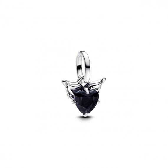 Pandora  - Szárnyas szív mini függő charm - 793626C01