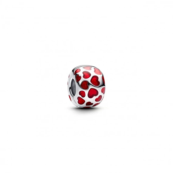 Pandora  - Szívek kerek klip charm - 793679C01