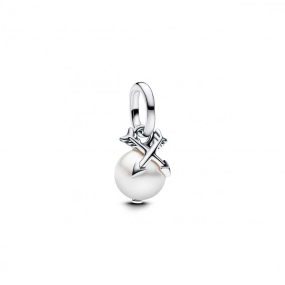 Pandora  - Gyöngy és nyilak mini függő charm - 793687C01