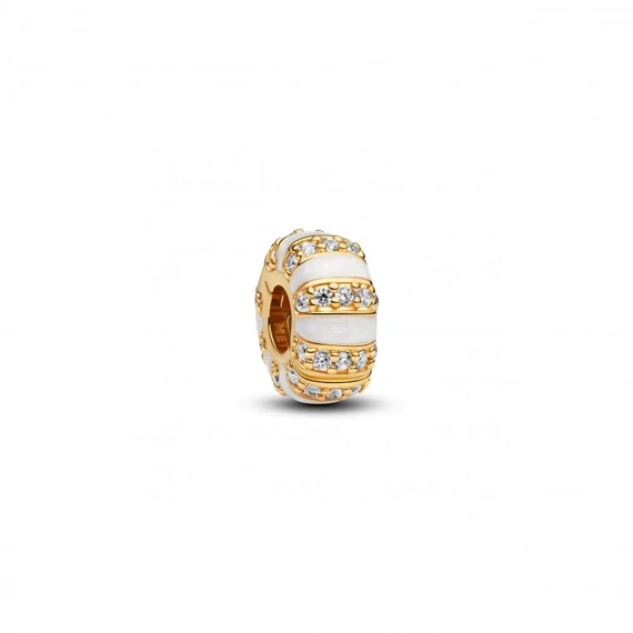 Pandora  - Kövek és tűzzománc klip charm - 763785C01