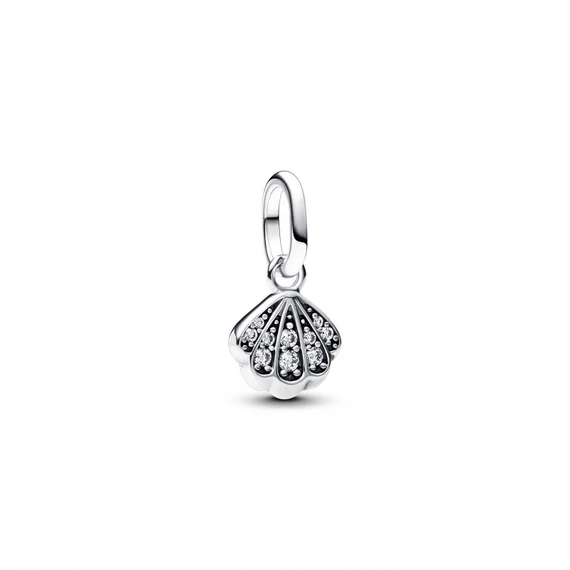 Pandora  - Szikrázó kagyló mini függő charm - 793855C01