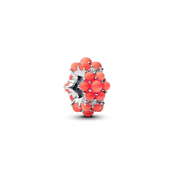 Pandora  - Korallszínű óceán charm - 793897C01