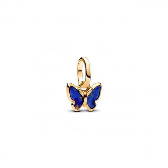 Pandora  - Kék pillangó mini függő charm - 763825C01