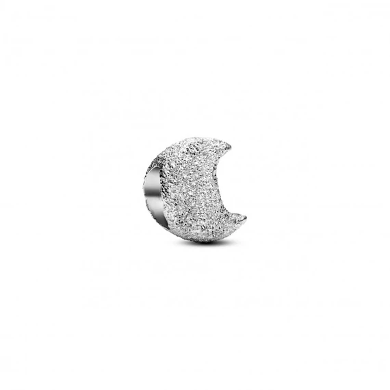 Pandora  - Texturált hold mini charm - 794054C00