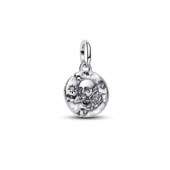 Pandora  - Koponya medál charm - 794089C01