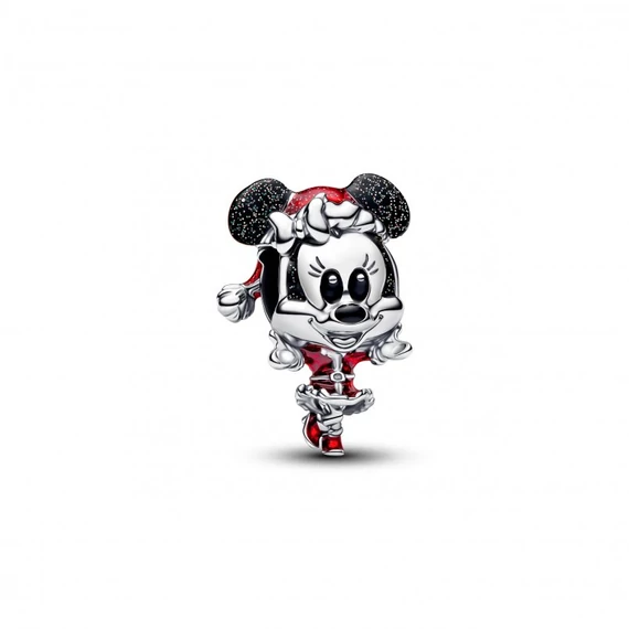 Pandora  - Disney Minnie egér ünnepi charm - 794218C01