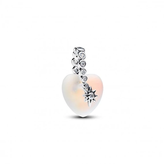 Pandora  - Hullócsillag és szív függő charm - 794143C01