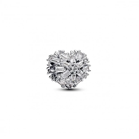 Pandora  - Szikrázó szív charm - 794240C01