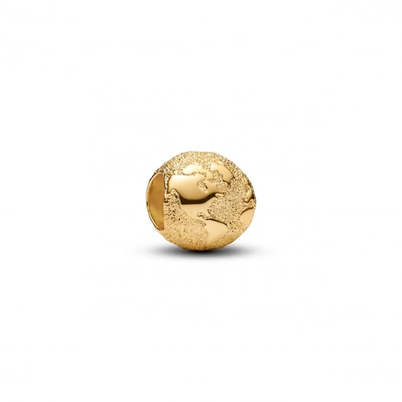 Pandora  - Texturált földgömb mini charm - 764529C00