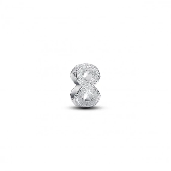 Pandora  - Texturált végtelenjel mini charm - 794523C00