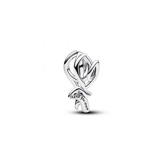 Pandora  - Tulipán áttört charm - 794488C00