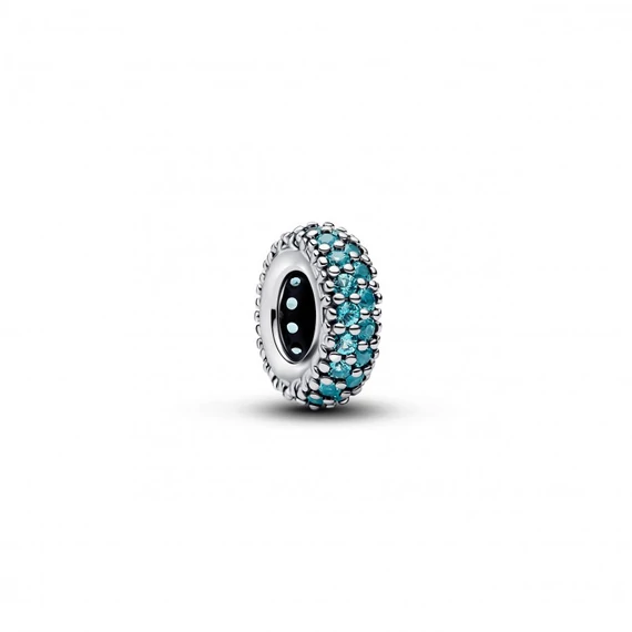 Pandora  - Jégkék kő spacer charm - 791359C01
